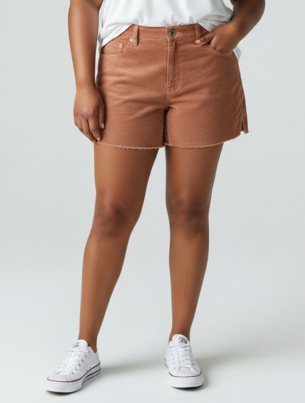 Aerie American Eagle Cord Shorts In Clay Size Womans Large